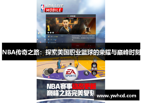 NBA传奇之路：探索美国职业篮球的荣耀与巅峰时刻